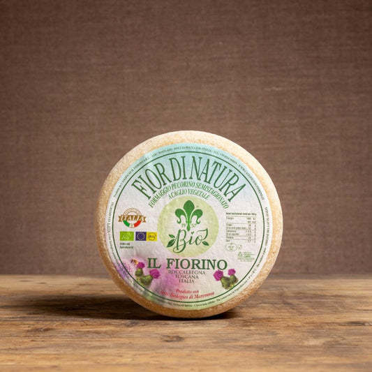 Fior di Natura semistagionato con latte bio e caglio vegetale