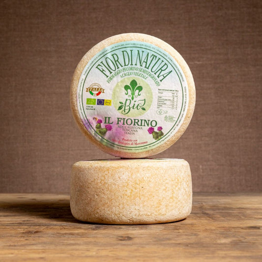 Fior di Natura semistagionato con latte bio e caglio vegetale