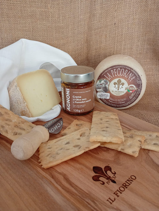 Crema di Olive Nere  e Pomodori Secchi Agnoni