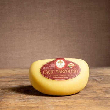 Cacio Marzolino from mixed cow and sheep milk