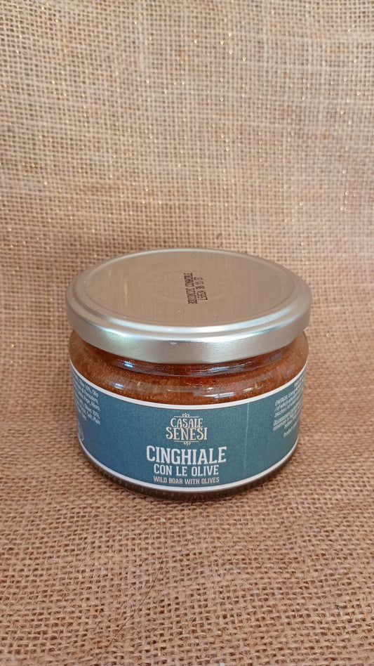 Cinghiale con Olive Casale Senesi