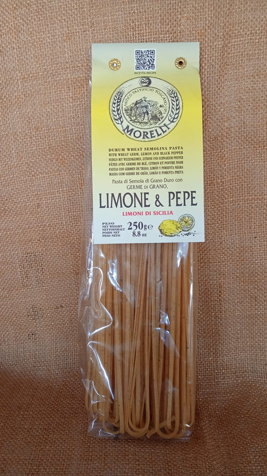 Linguine Limone e Pepe Morelli