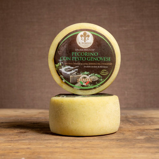 Pecorino with Genoese pesto