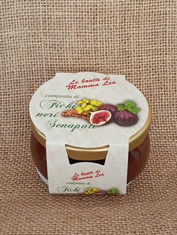 Composta di Fichi Neri Senapati La Mieleria Rossi Novaro